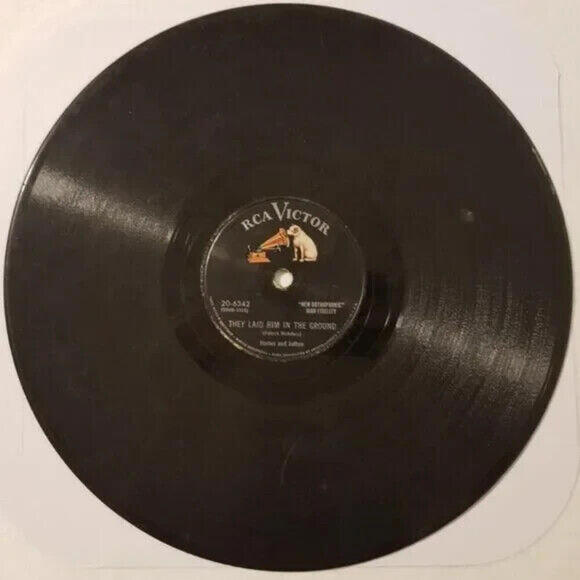 3/$25 Homer & Jethro 78 RPM They Laid Him / Sifting RCA Victor 20-6342 - Picture 1 of 5
